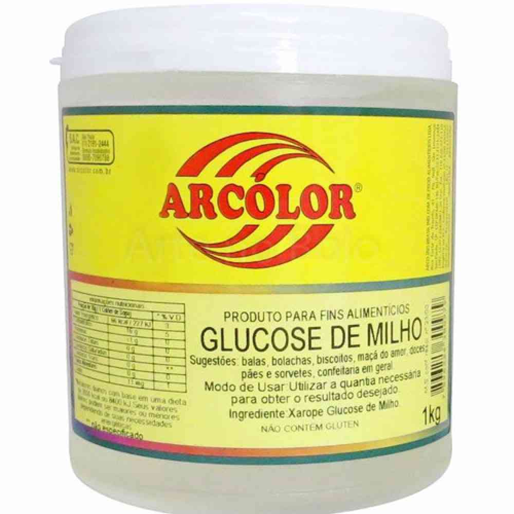 Imagem de Glucose de Milho Xarope 1 Kg - ARCOLOR